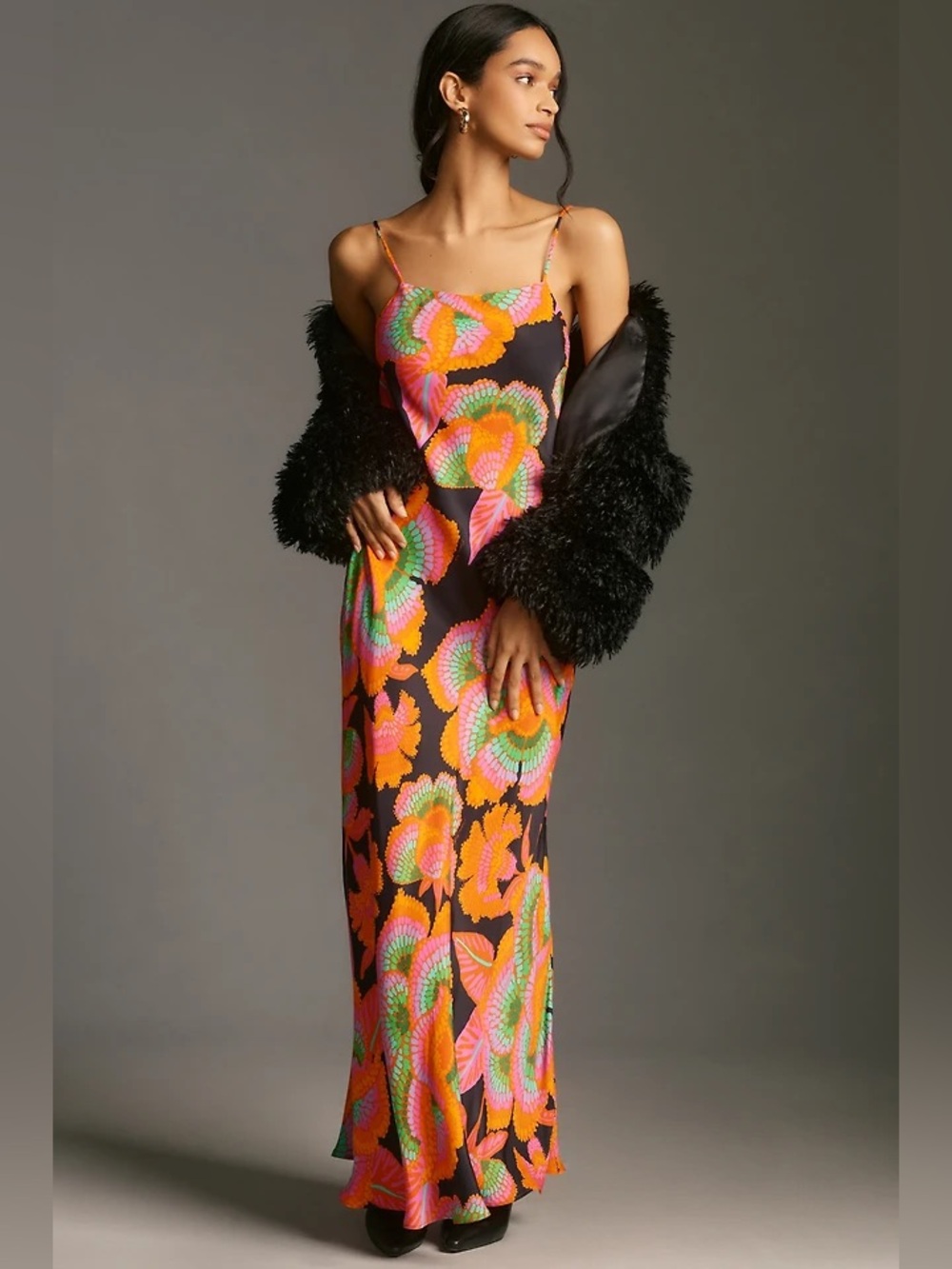 Anthropologie
Farm Rio x Anthropologie Maxi Slip Dress size xs